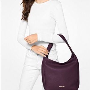 Michael Kors Hobo Pearl Gray Lena